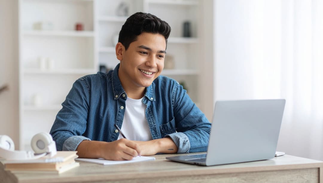 Student discovering their potential